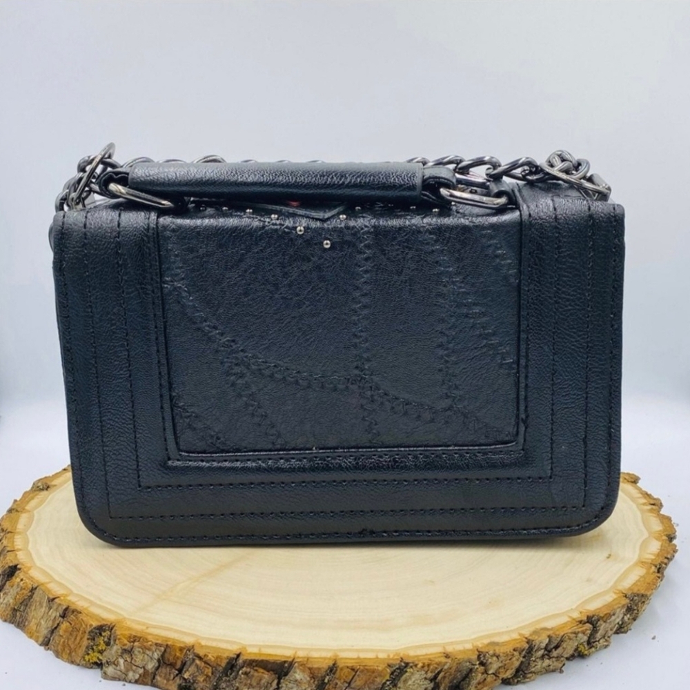 Black Steampunk Novelty Shoulder Bag - Picture 5 of 7